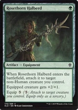 Rosethorn Halberd #175 Throne of Eldraine