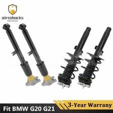 4x Front Rear Shock Strut Assys w/O Adaptive Fit BMW G20 G21 320i 330i RWD 19-23
