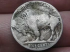 1928 S Buffalo Nickel 5 Cent Piece- San Francisco, VG Reverse Details