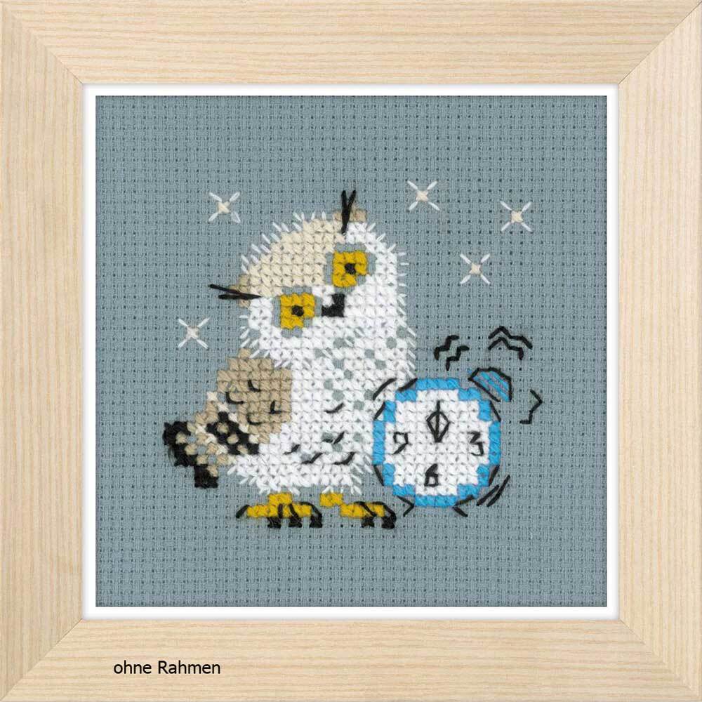 Riolis counted cross stitch Kit Alarm Clock, DIY
