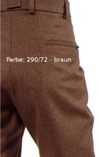 Kniebundhose FUCHS aus Loden meliert 100% Schurwolle oliv grau braun anthrazit 
