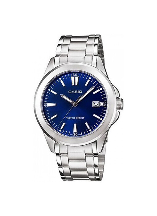 Casio Quartz Blue Dial Stainless Steel Bracelet Women's Watch LTP