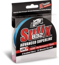 Brand New - Sufix 832 Advanced Superline x8 Braid 150yd Coastal Camo Fishing Lin