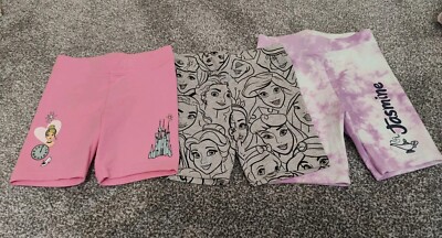 Mädchen 24 Monate 2 Jahre Shorts X3 Disney gepunktetes Zebra! NEU ohne Etikett!