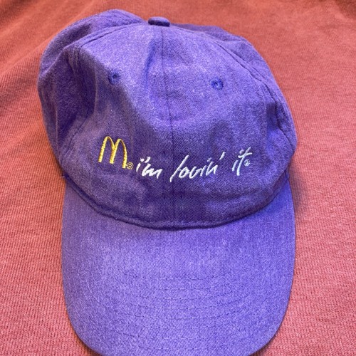 Hat Comfort Purple Soft Adjustable Rare 