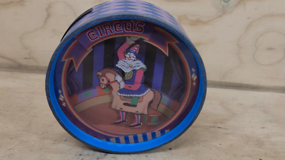 Vintage Circus Musical Box IKECHO Japan Works - Clown Horse Vintage Circus Musical Box IKECHO Japan Works - Clown Horse