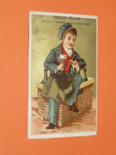Boîte antique de chromo - France