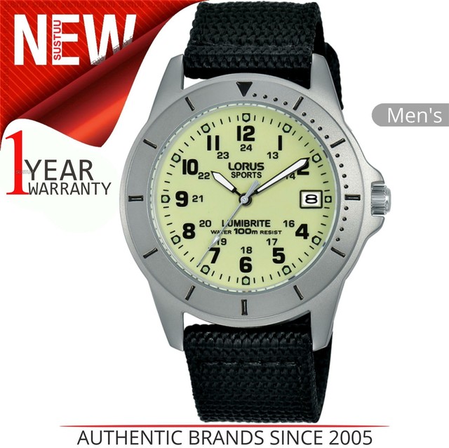 lorus canvas watch straps