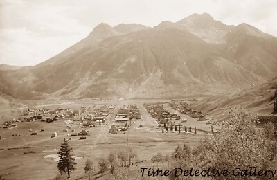 Birdseye View of Silverton, Colorado - 1901 - Poster available in 5 Sizes