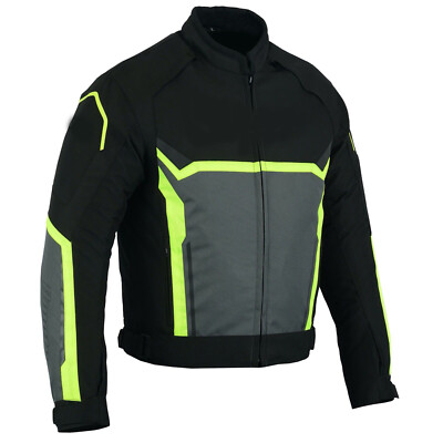 Mens Motorcycle Ren Jacket Textile With Protectors Jackes Motorbike Jacket Biker