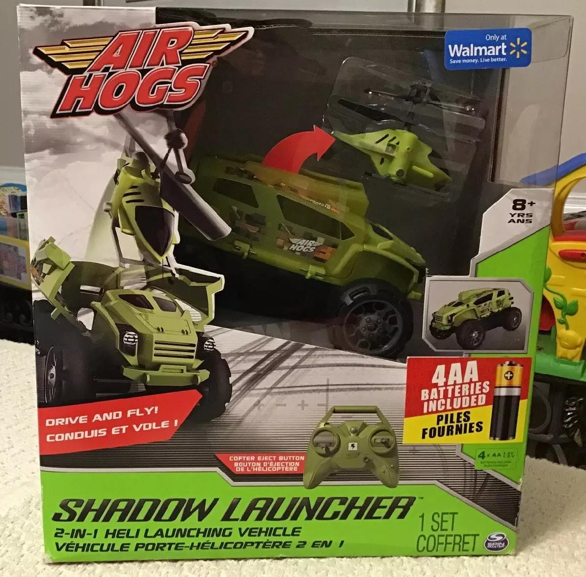 Air hogs shop shadow drone launcher
