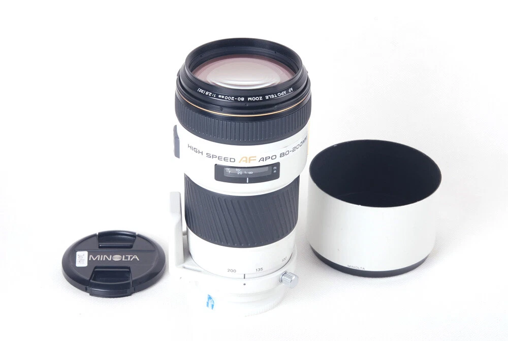 Minolta A-type f/2.8 Camera Lenses 80-200mm Focal for sale | eBay