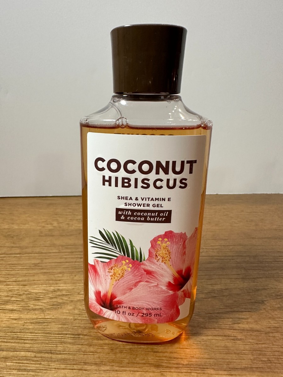 New! Bath & Body Works COCONUT HIBISCUS Shower Gel Wash 10 oz | eBay