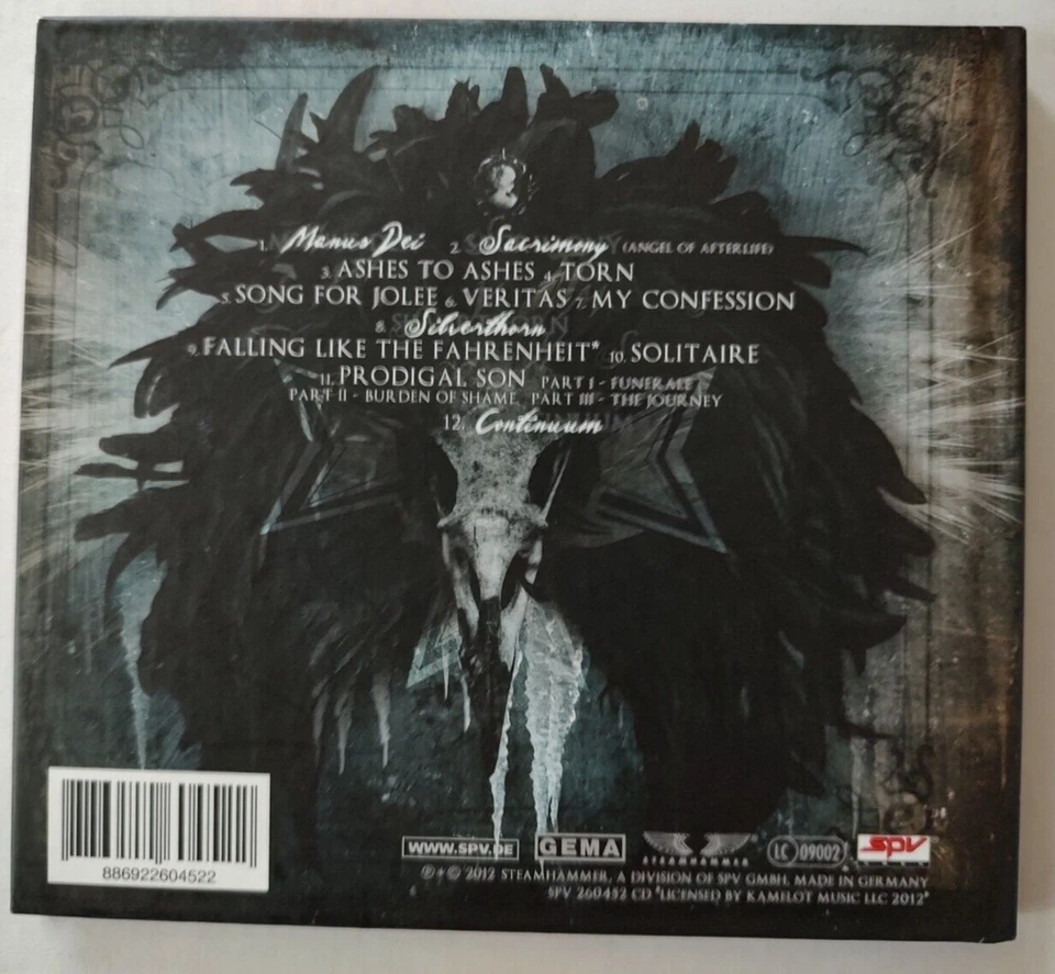 KAMELOT Silverthorne CD Foto 3 de 3