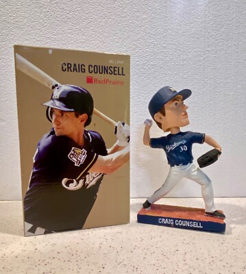 2011 Milwaukee Brewers Craig Counsell Bobblehead 8/14/2011