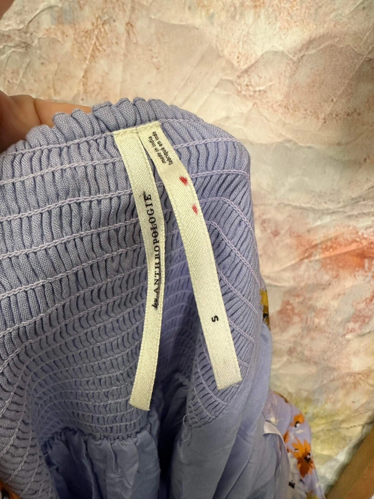 PALM ANGELS Abito a maniche a più livelli di Anthropologie taglia S