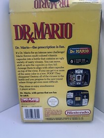 Dr X Mario Nintendo NES Boxed With Manual PAL