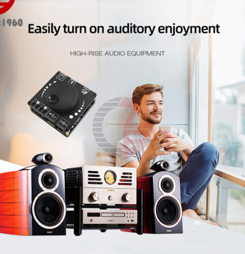 12V 24V Mini Bluetooth 5.0 50W+50W Wireless Audio Power Digital Amplifier Board - Picture 3 of 11