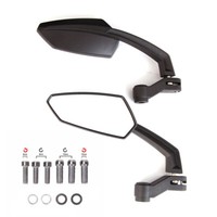 1 Paar 360° Drehbar Motorrad Spiegel RüCkspiegel M8 M10 Seitenspiegel Universal