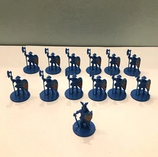Pressman Weapons & Warriors - Blue Army, complete set of 13, 1994