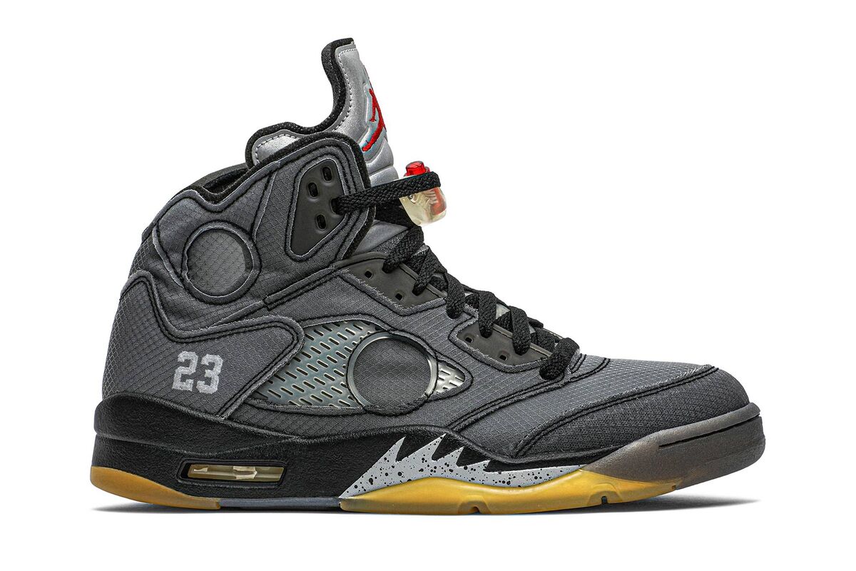 Air Jordan Off-White x Air Jordan 5 Retro SP 'Muslin' CT8480 Air Jordan Off-White x Air Jordan 5 Retro SP 'Muslin' CT8480