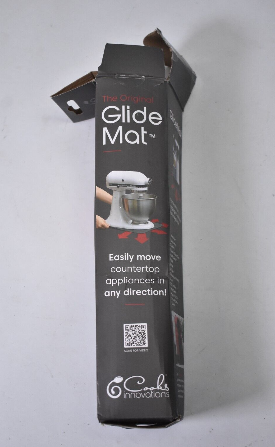 Cooks Innovations The Original Glide Mat Mat 3 Assorted Sized Red/White