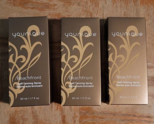 Lot of 3x Younique Beachfront Self Tanning Spray Tanner 1.7 Oz New - Photo 1/3