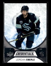 2021-22 Upper Deck Credentials Jordan Eberle Kraken