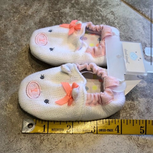 Zapatos para cuna bebé conejo niña 0-6 meses - Imagen 3 de 5