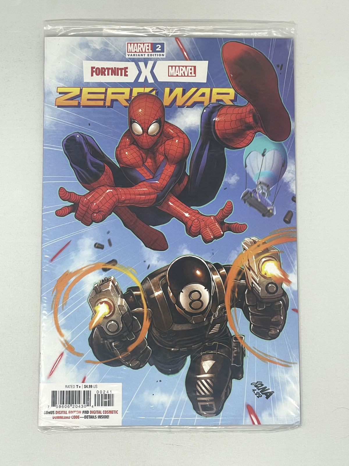 FORTNITE X MARVEL ZERO WAR #2 David Nakayama 1:50 Variant Sealed with Code