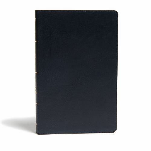 KJV Ultrathin Reference Bible, Black LeatherTouch, Red Letter, Pure Cambridge Te - Picture 1 of 1
