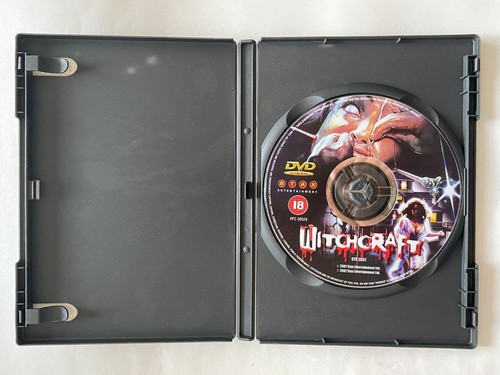 WITCHCRAFT, MOVIE BY LINDA BLAIR, 1988 US DVD, HORROR - Picture 3 of 3