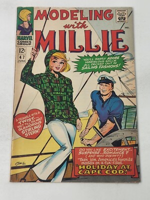 Modeling With Millie 47 Marvel Comics Silver Age 1966