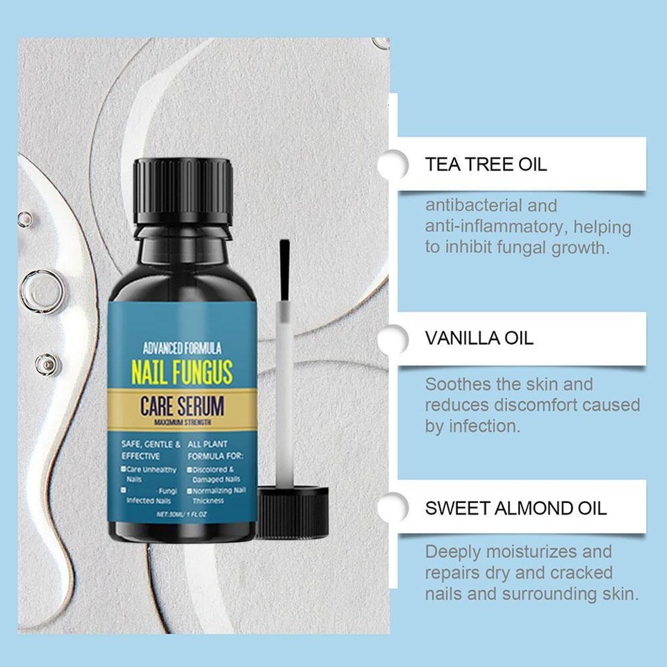 Nail Fungus Care Serum Convenient Apply Treatment Hand and Foot Nail