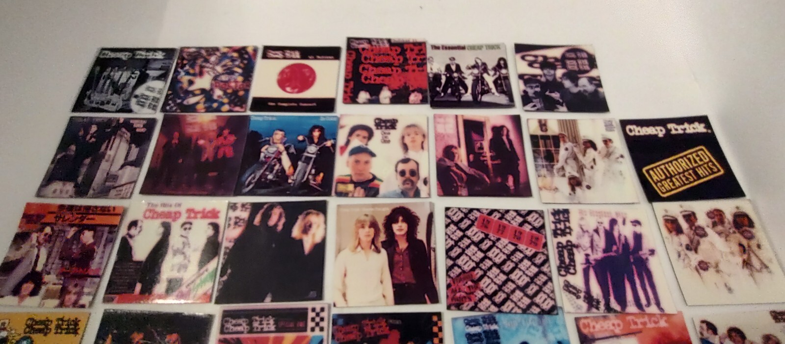 Cheap Trick Album Magnets (LOT of 34)
