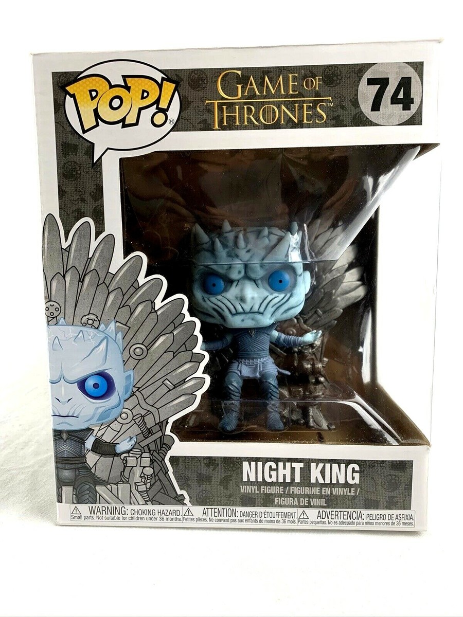 Funko - POP Deluxe: Game Of Thrones S10 - Night King #74 Sitting