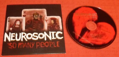 NEUROSONIC 3 TRACK PROMO CD IN CARD SLEEVE - SO MANY PEOPLE - 2007 GERMAN ISSUE