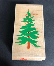 Rubber Stampede Posh Impressions Rubber Stamp Towering Tree Wood Mounted