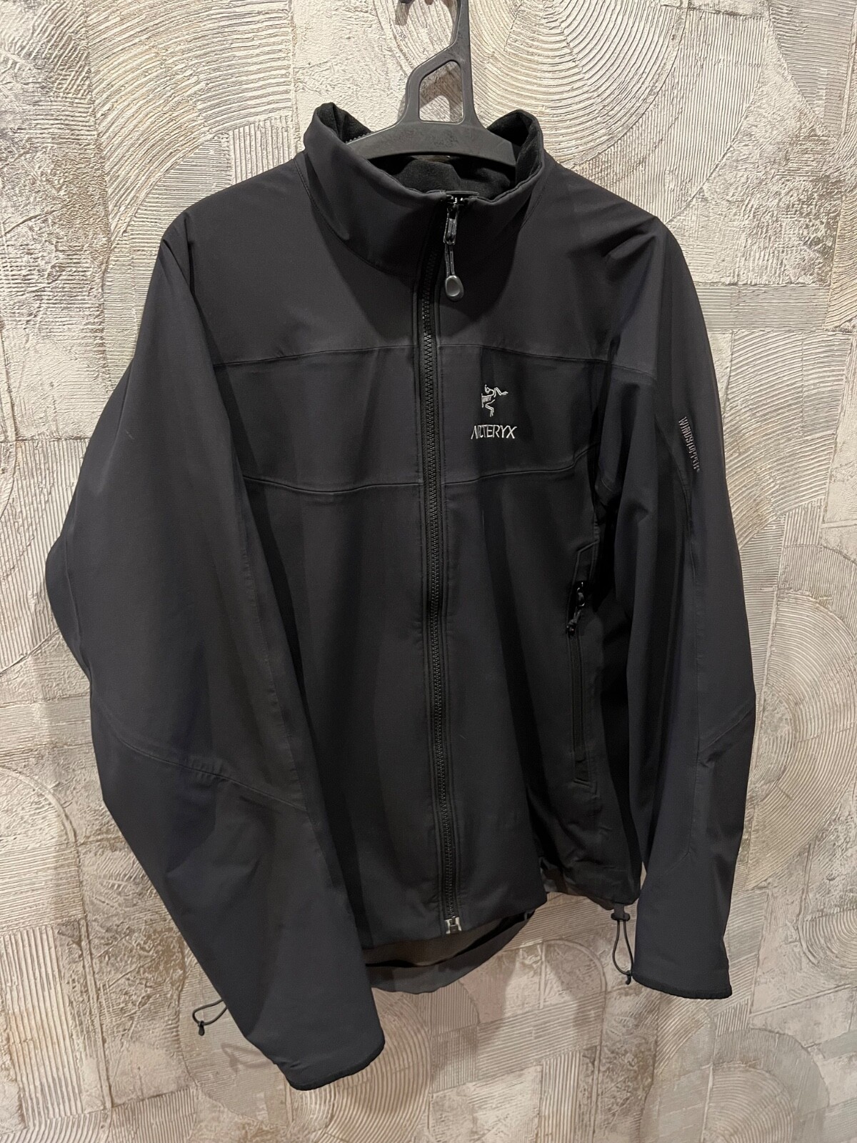 ARC'TERYX Arcteryx giacca softshell impermeabile antivento vintage nero