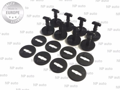 NEW 8X BMW 3 5 7 X3 X5 CAR MAT FIXING CLIPS CARPET FLOOR HOLDERS GRIPS CLAMPS