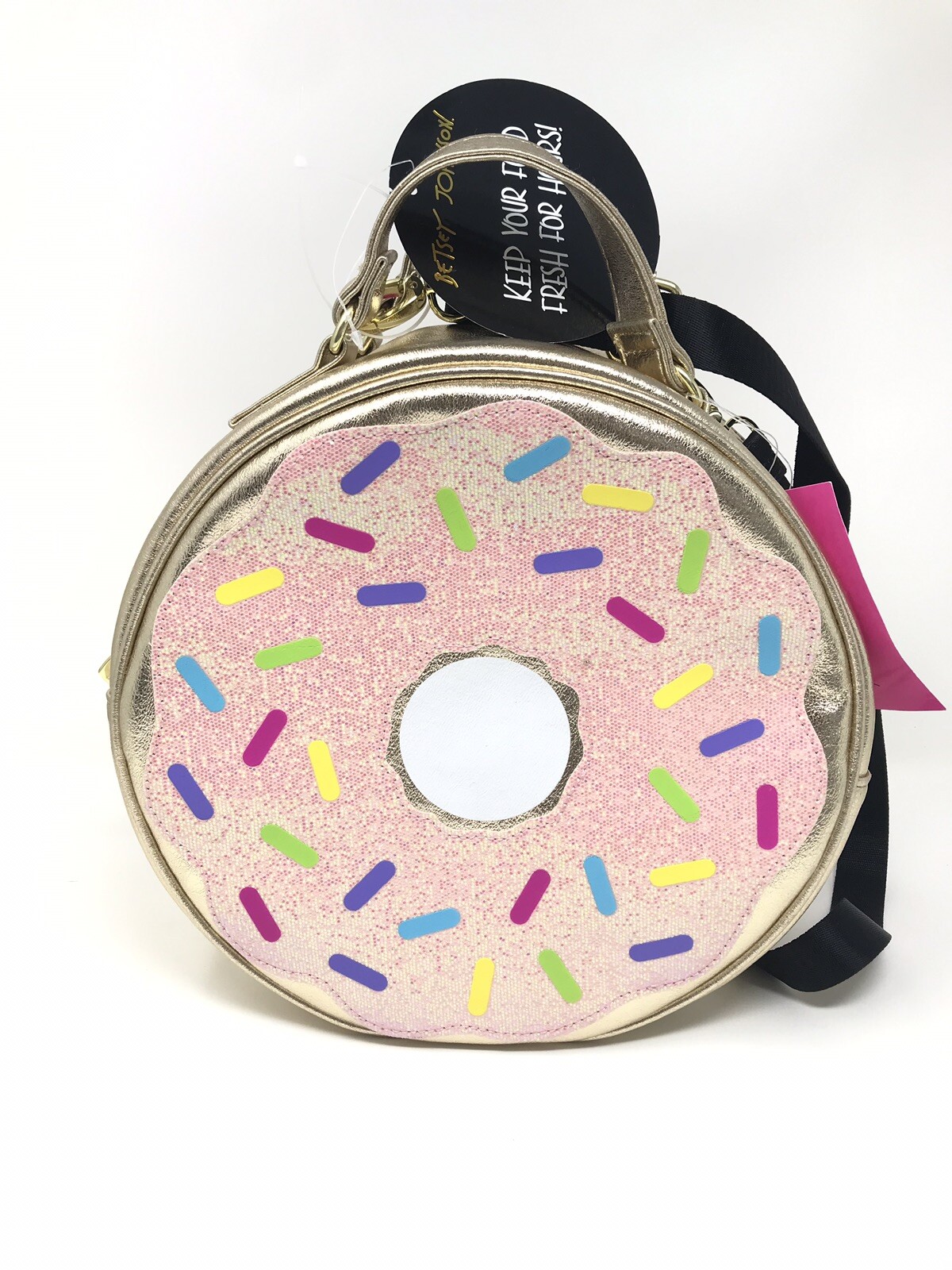 betsey johnson luggage sprinkles