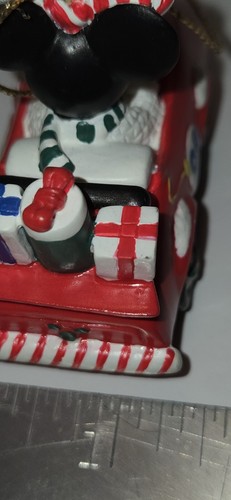 THE DISNEY ARTIST COLLECTION Minnie Grand Prix Raceway Christmas Tree Ornament - Picture 17 of 18