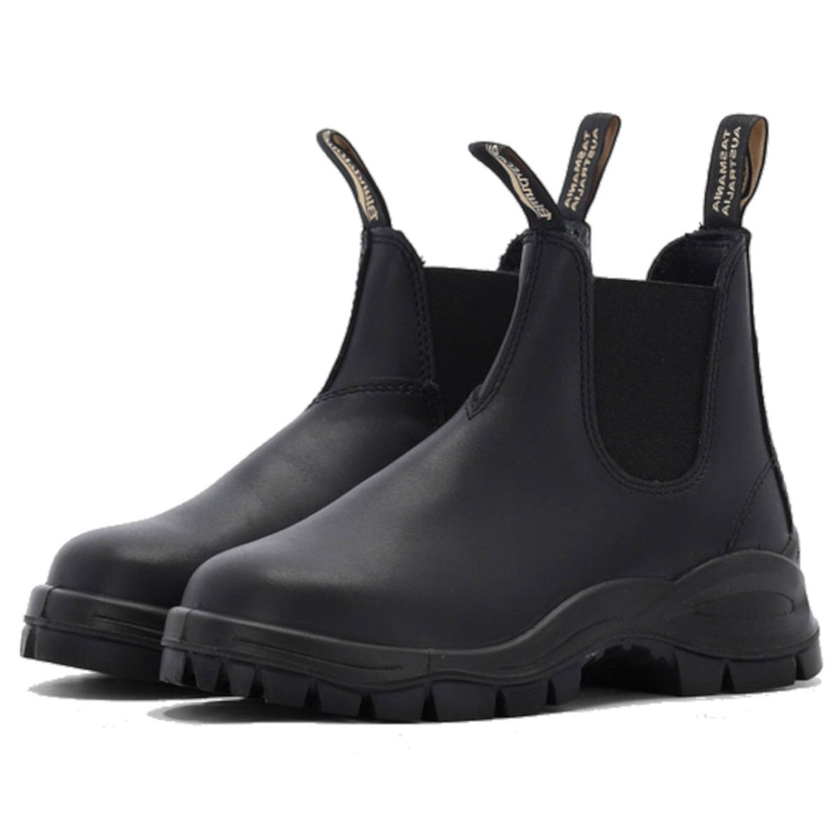 Blundstone 2240 Black Leather Chelsea Unisex Lug Boots | eBay