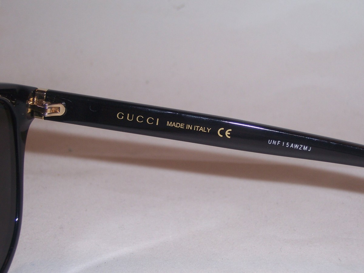 Sunglasses Gucci GG 0461 SA- 001 BLACK/GREY GOLD Gucci GG1661S 001 Sunglasses | Bassol Optic United States main image 4