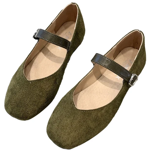 Ballerine donna slip on scuola Mary Jane punta tonda decolte comode ragazza passeggio - Foto 23 di 27