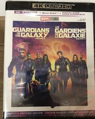 NEW Guardians of the Galaxy Vol 3 [Cinematic Universe Edit] (4K UHD Bluray)