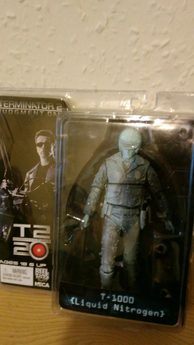 neca t-1000 terminator frozen liquid nitrogen very rare oop figure collectible