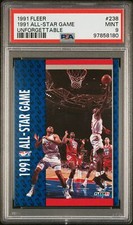 1991 FLEER UNFORGETTABLE #238 1991 ALL-STAR GAME PSA 9