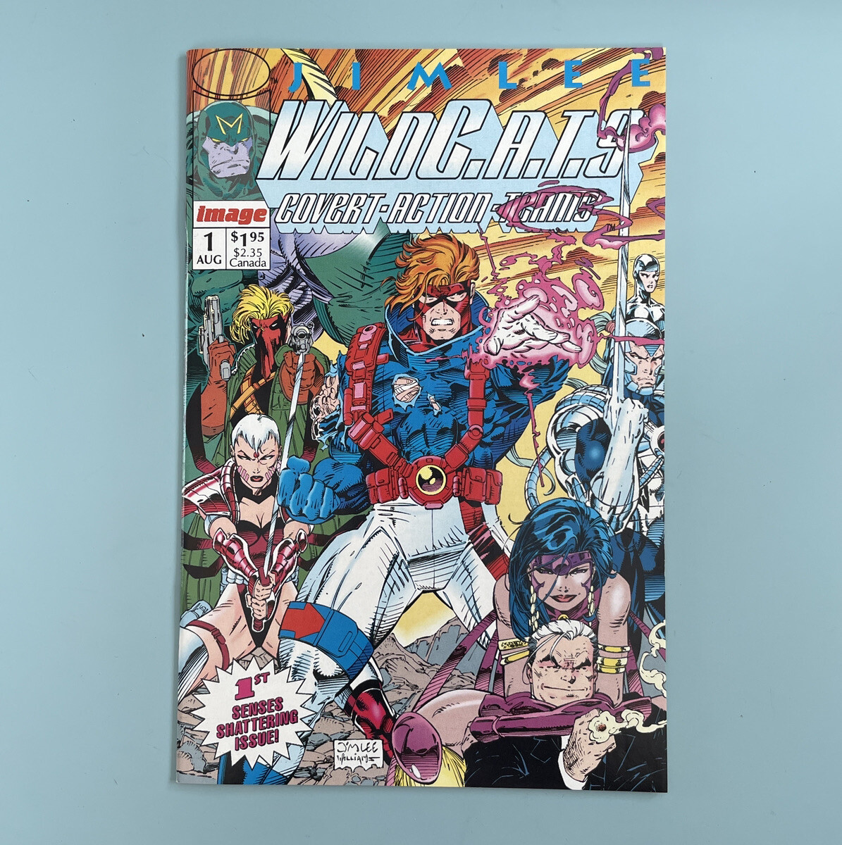 Wildcats Covert Action Teams #1 1st Issue! Image Comics 1992 Jim