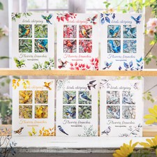 20Pcs Birds Branches PET Stickers Journaling Album Card DIY Scrapbooking Collage